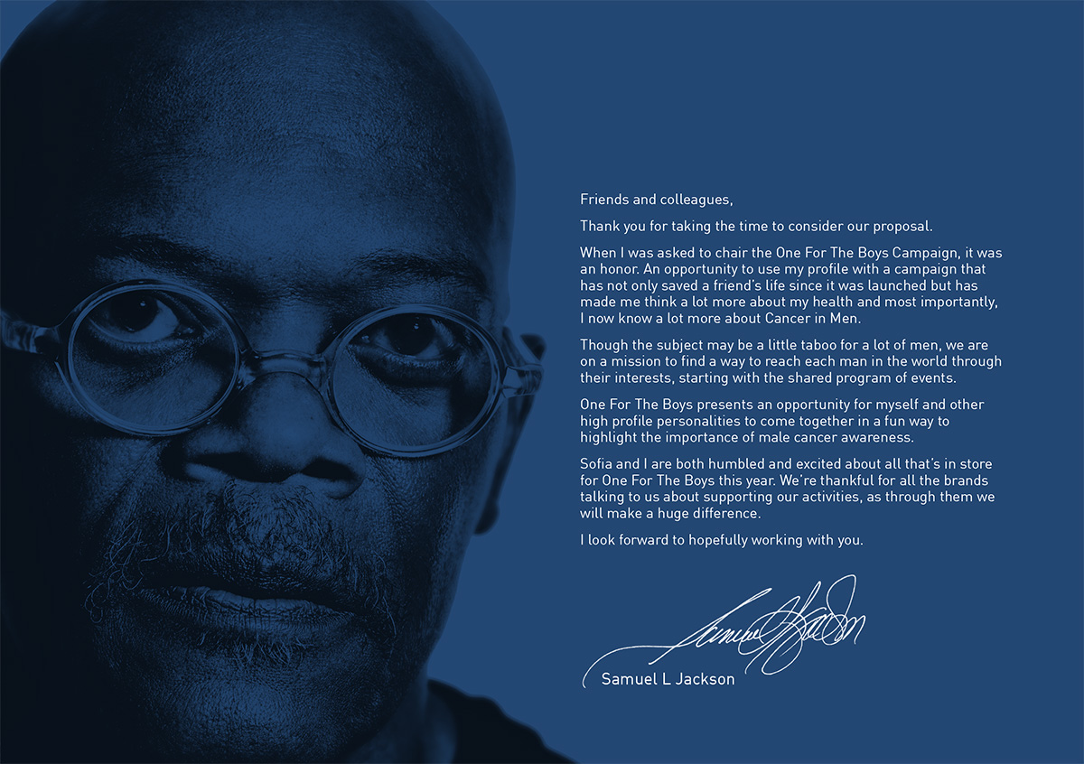 One for the Boys Samuel L Jackson Brochure Spread