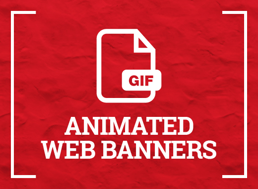Static and animated web banners