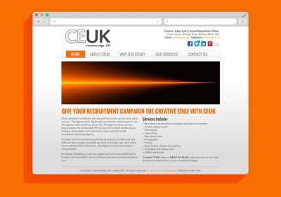 CEUK Website Design