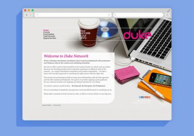 Duke Network Website Build