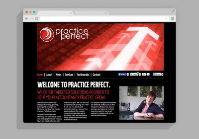 Practice Perect Website Design