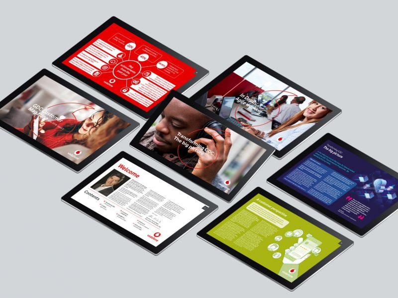 Vodafone animated powerpoint presentation